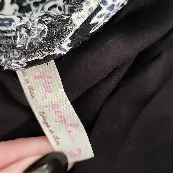 Vintage Free People Tunic Dress - SZ S - Picture 5 of 6